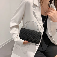 Load image into Gallery viewer, rhinestone embellished shoulder bag women party
