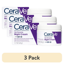 Load image into Gallery viewer, CeraVe Skin Renewing Night Cream – Peptide Complex Anti-Aging Moisturizer for All Skin Types (1.7 oz)
