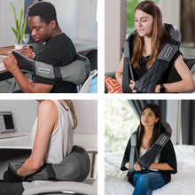 Load image into Gallery viewer, shiatsu massager neck back heat function rechargeable
