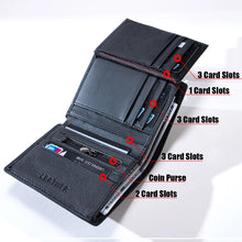 Load image into Gallery viewer, short wallet for men genuine leather
