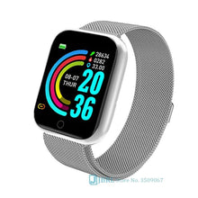 Load image into Gallery viewer, Silver watch extra strap smart watch mood tracker buy online
