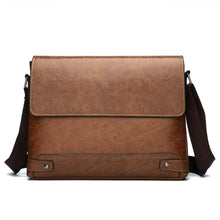 Load image into Gallery viewer, slim laptop tote bag men PU leather
