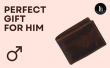 Load image into Gallery viewer, slim leather wallet for men
