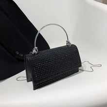 Load image into Gallery viewer, small square rhinestone bag women daily

