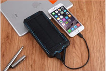Load image into Gallery viewer, solar power bank 15000mah camping hiking buy
