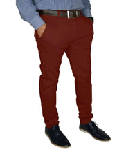 Load image into Gallery viewer, stretch chino pants men
