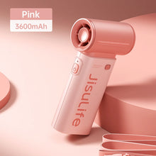 Load image into Gallery viewer, strong wind pocket fan lightweight summer cooling
