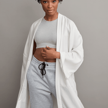 Load image into Gallery viewer, Kyrgies Unisex Kimono Robe – Eucalyptus Fiber, Made in USA
