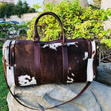 Load image into Gallery viewer, unique birthday gift cowhide leather bag for him
