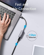 Load image into Gallery viewer, usb-c to ethernet adapter fast shipping
