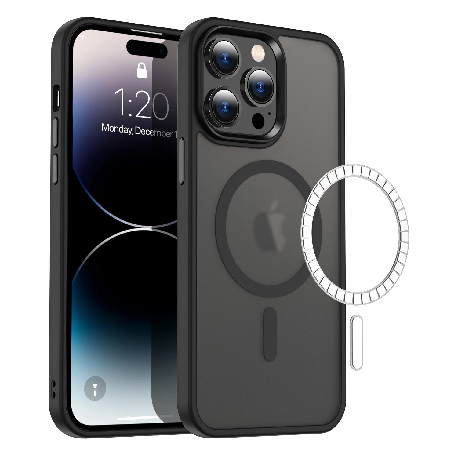 StitchGreen Matte Clear PC Wireless Charging Phone Case for iPhone 11  iPhone 11 Pro iPhone 11 Pro Max Shockproof Magnetic Phone Case