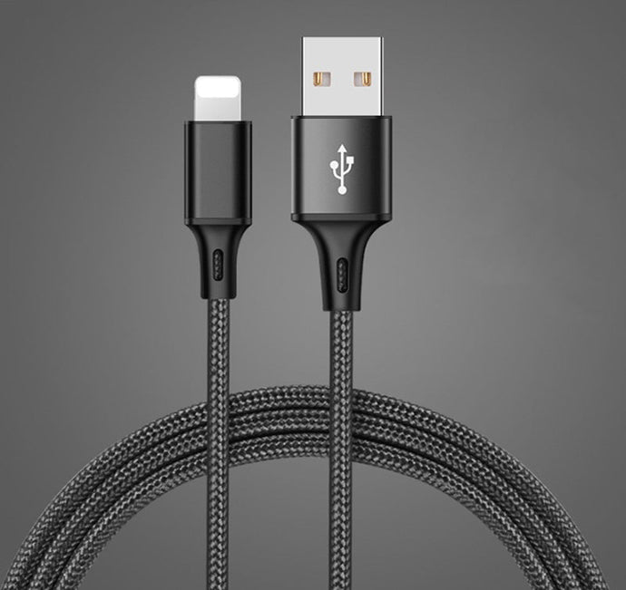 StitchGreen 3A Fast Charging Type C Cable 2 Meter Nylon USB Phone Cable for Android Phone Samsung/OnePlus