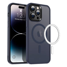 Load image into Gallery viewer, StitchGreen Matte Clear PC Wireless Charging Phone Case for iPhone 14 iPhone 14 Pro iPhone 14 Plus iPhone 14 Pro Max Shockproof Magnetic Phone Case
