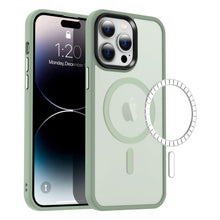 Load image into Gallery viewer, StitchGreen Matte Clear PC Wireless Charging Phone Case for iPhone 12 iPhone 12 Pro iPhone 12 Pro Max Shockproof Magnetic Phone Case
