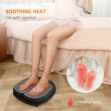 Load image into Gallery viewer, vibrating foot massager with heat for tired and achy feet
