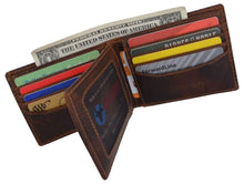 Load image into Gallery viewer, vintage men’s leather wallet with card slots buy
