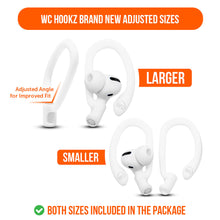 Load image into Gallery viewer, WC HookZ - Over Ear Hooks for Airpods Pro 1, 2 &amp; Airpods 1, 2, 3

