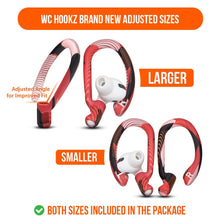 Load image into Gallery viewer, WC HookZ - Over Ear Hooks for Airpods Pro 1, 2 &amp; Airpods 1, 2, 3
