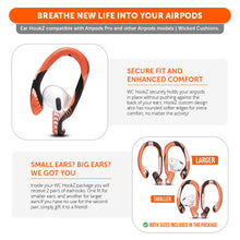 Load image into Gallery viewer, WC HookZ - Over Ear Hooks for Airpods Pro 1, 2 &amp; Airpods 1, 2, 3
