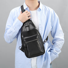 Load image into Gallery viewer, wear resistant cowhide crossbody bag men buy
