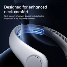 Load image into Gallery viewer, wearable cooling fan lightweight travel neck fan
