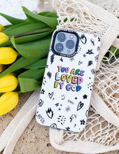 Load image into Gallery viewer, White You Are Loved By God Phone Case
