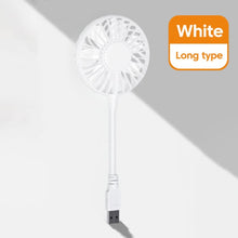 Load image into Gallery viewer, white portable cooling fan 
