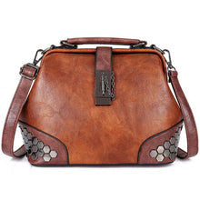 Load image into Gallery viewer, women crossbody doctor bag with lock
