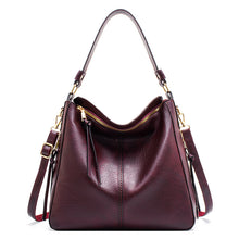 Load image into Gallery viewer, women's everyday tote bag soft handle zipper closure USA
