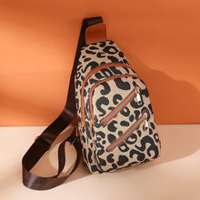 Load image into Gallery viewer, women sling bag leopard print daily commute
