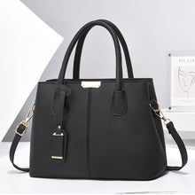 Load image into Gallery viewer, women tote bag with lining cloth pu leather

