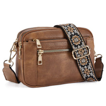 Load image into Gallery viewer, womens triple zipper bag office commute shop now
