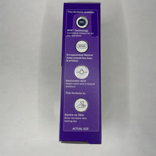 Load image into Gallery viewer, Purple skincare product packaging with text on a gray background

