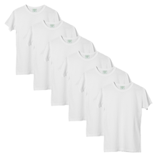 Load image into Gallery viewer, StitchGreen Women&#39;s 6 Pack Multicolor Package on 180 GSM Basic 100% Cotton Half Sleeve T-Shirt - StitchGreen
