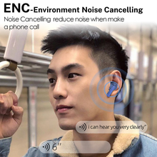 Load image into Gallery viewer, ENC - Environment Noise Cancelling | bluetooth headphone safety
